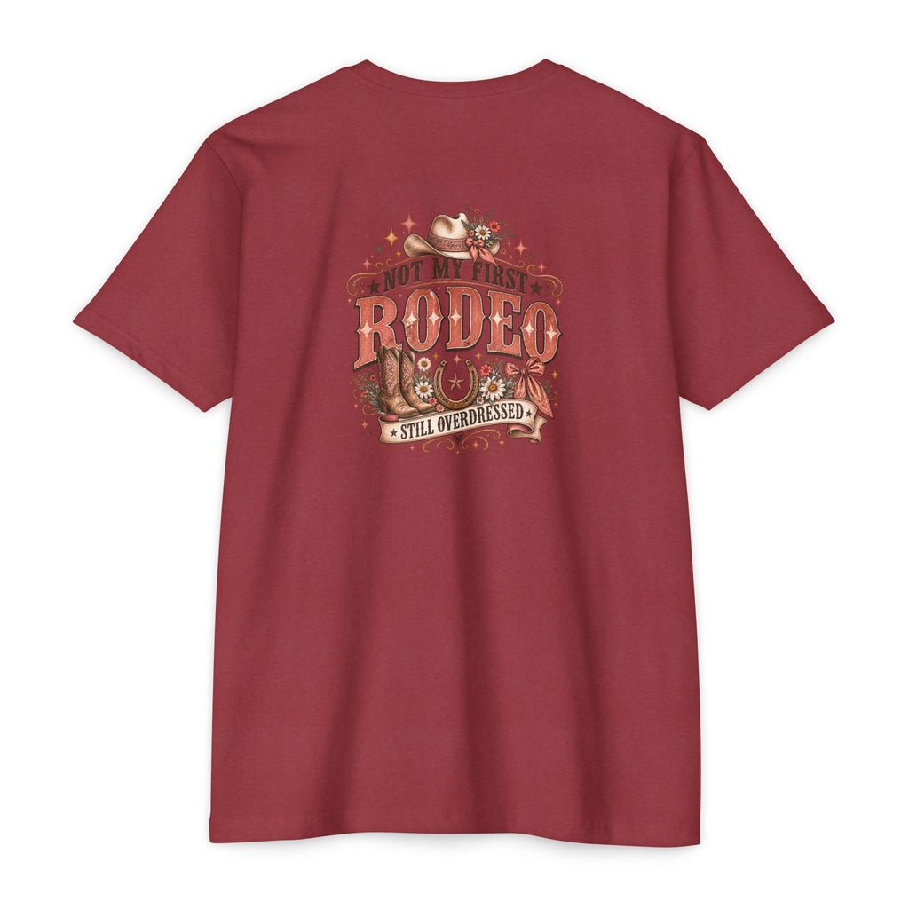 Not My First Rodeo — Still Overdressed Western Graphic Tee