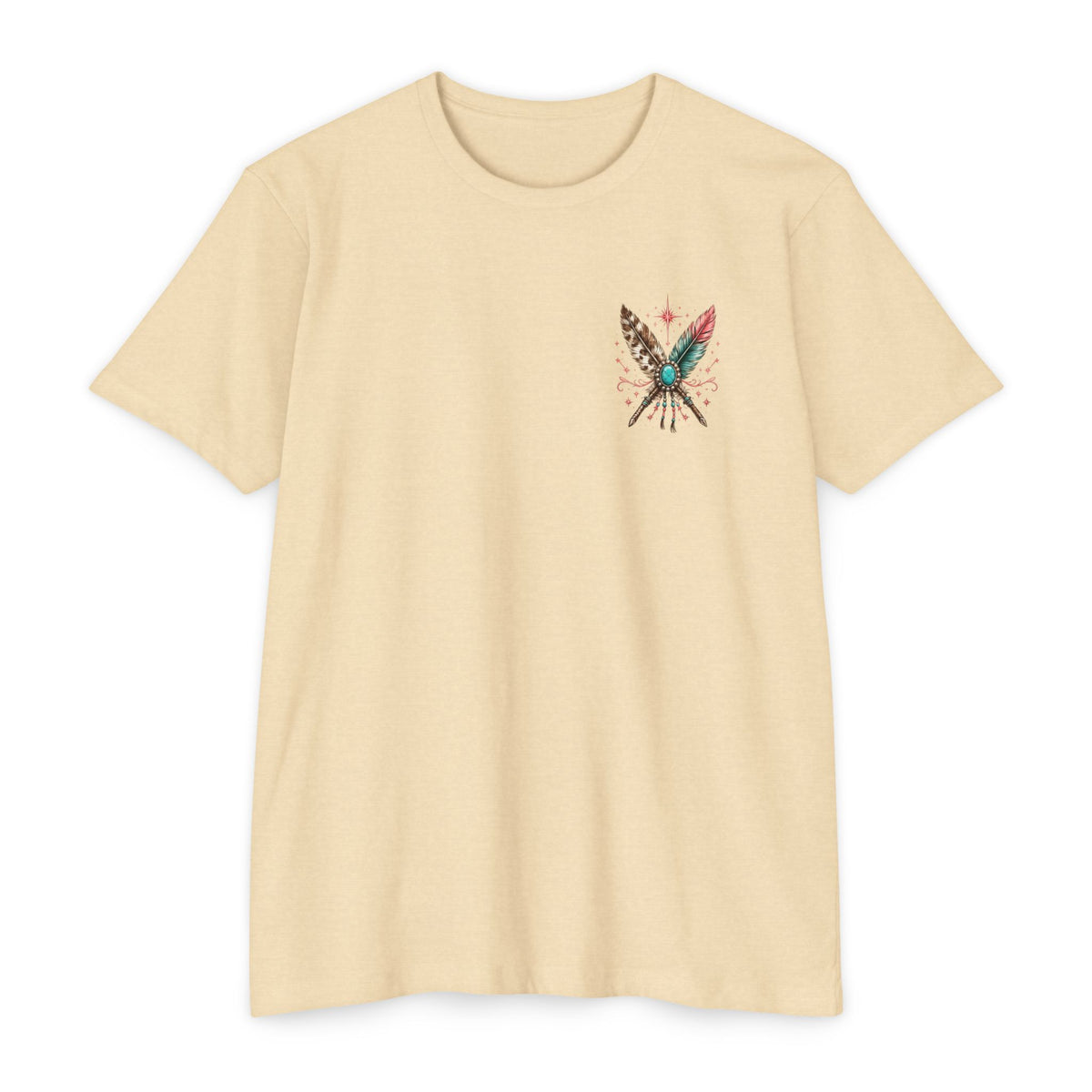 Pretty Wild Western Graphic Tee | Pink Cowgirl Boots & Turquoise Shirt