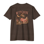 Witchin’ Around the West Western Halloween Cowgirl Graphic Tee