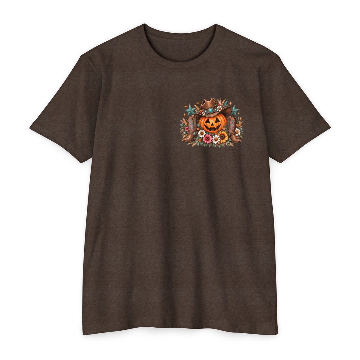 Howdy Punkin' Halloween Western Graphic Tee | Cute Cowgirl Fall Shirt