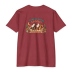 Riding Into Spooky Season Western Halloween Ghost Cowgirl Graphic Tee