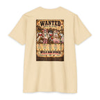 Wild Boo Bunch Wanted Poster T-Shirt | Western Halloween Ghost Tee