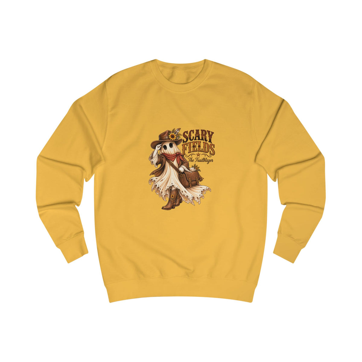 Scary Fields Wild Boo Bunch Western Ghost Sweatshirt