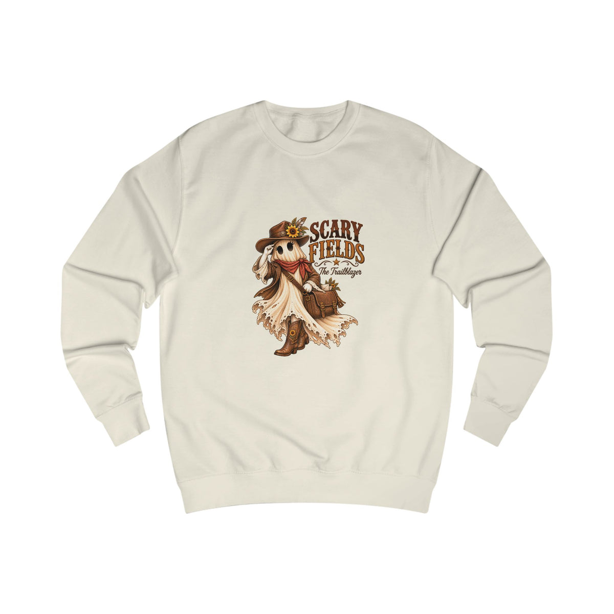 Scary Fields Wild Boo Bunch Western Ghost Sweatshirt