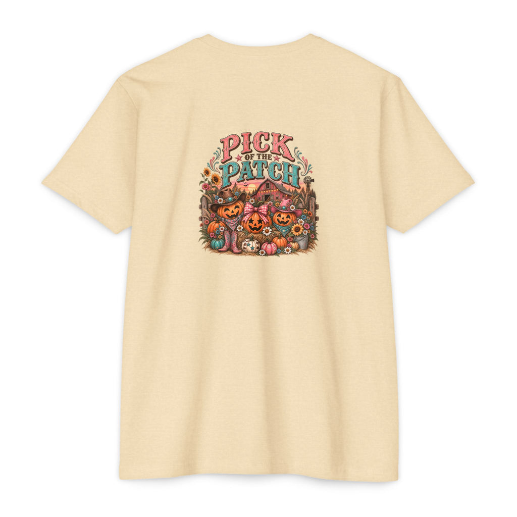 Pick of the Patch Western Halloween Graphic Tee | Cute Cowgirl Pumpkin Shirt