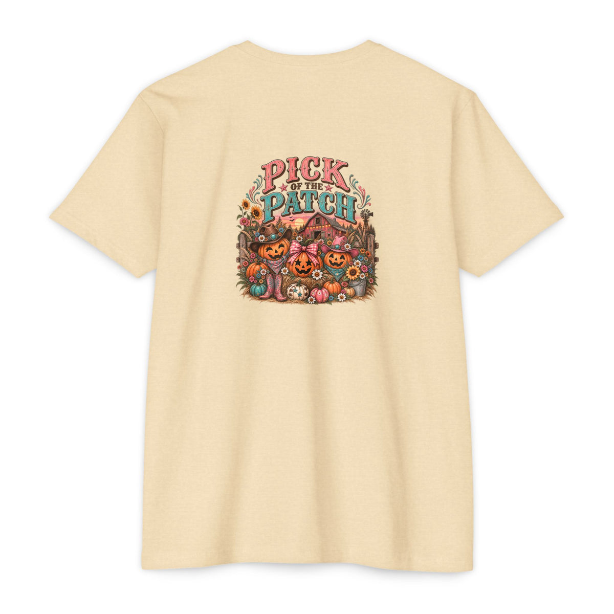 Pick of the Patch Western Halloween Graphic Tee | Cute Cowgirl Pumpkin Shirt