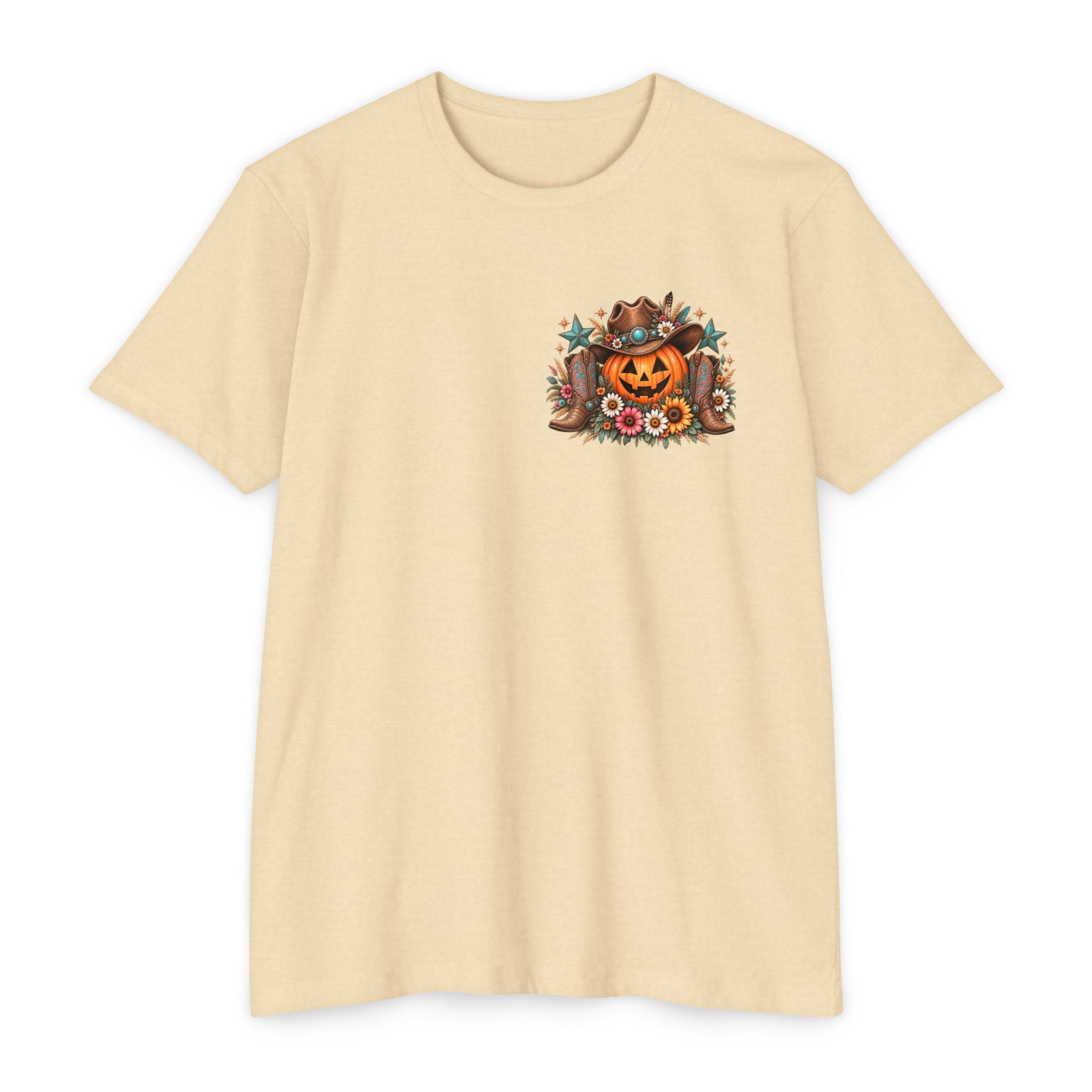 Howdy Punkin' Halloween Western Graphic Tee | Cute Cowgirl Fall Shirt