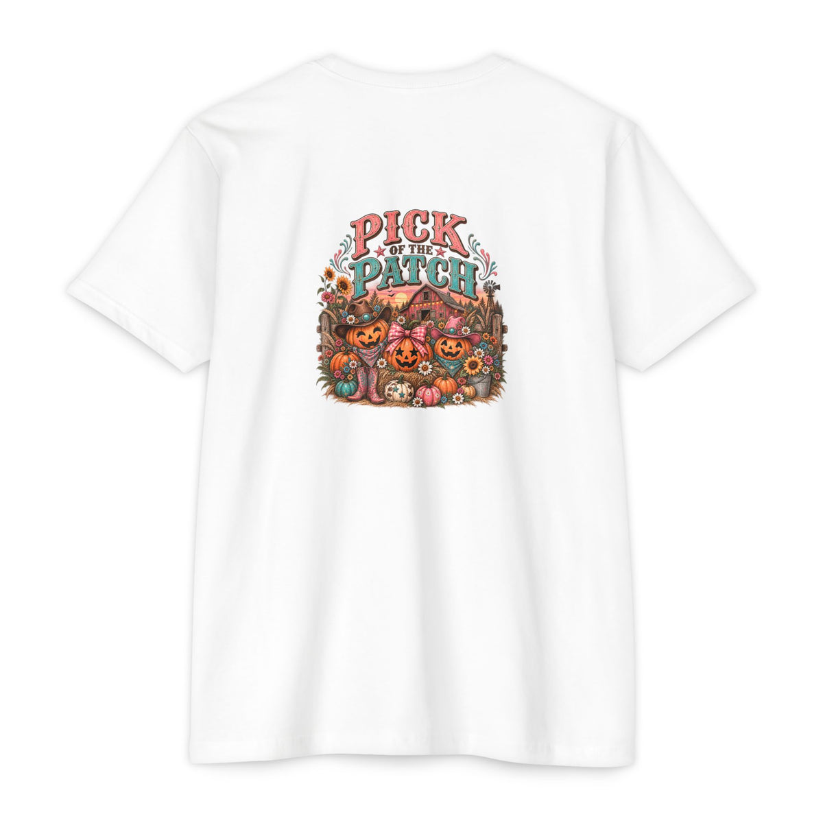 Pick of the Patch Western Halloween Graphic Tee | Cute Cowgirl Pumpkin Shirt