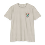 Pretty Wild Western Graphic Tee | Pink Cowgirl Boots & Turquoise Shirt