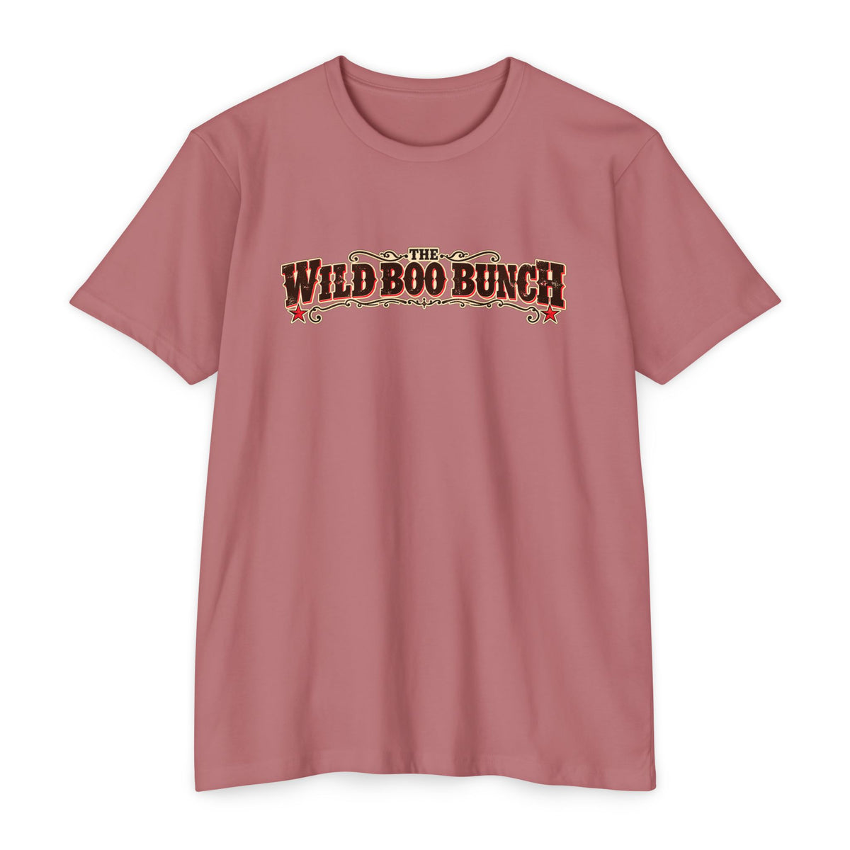 Wild Boo Bunch Wanted Poster T-Shirt | Western Halloween Ghost Tee