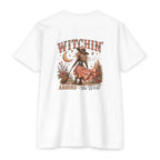 Witchin’ Around the West Western Halloween Cowgirl Graphic Tee