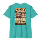Wild Boo Bunch Wanted Poster T-Shirt | Western Halloween Ghost Tee