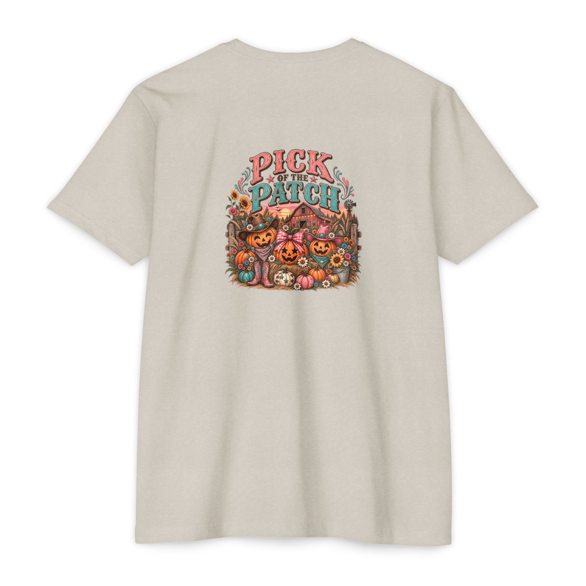 Pick of the Patch Western Halloween Graphic Tee | Cute Cowgirl Pumpkin Shirt