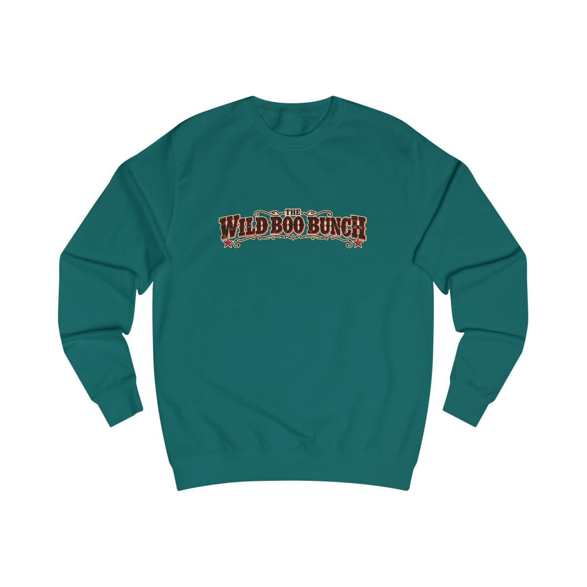 Wild Boo Bunch Wanted Poster Sweatshirt | Western Ghost Halloween Crewneck