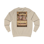 Wild Boo Bunch Wanted Poster Sweatshirt | Western Ghost Halloween Crewneck