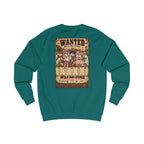 Wild Boo Bunch Wanted Poster Sweatshirt | Western Ghost Halloween Crewneck