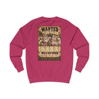 Wild Boo Bunch Wanted Poster Sweatshirt | Western Ghost Halloween Crewneck
