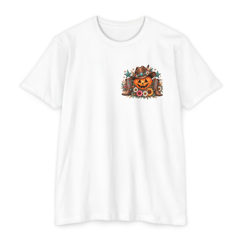 Howdy Punkin' Halloween Western Graphic Tee | Cute Cowgirl Fall Shirt