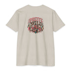 Pretty Wild Western Graphic Tee | Pink Cowgirl Boots & Turquoise Shirt