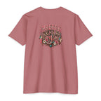 Pretty Wild Western Graphic Tee | Pink Cowgirl Boots & Turquoise Shirt
