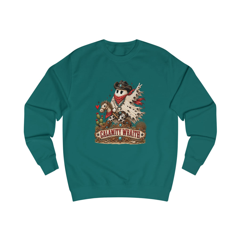 Calamity Wraith Western Ghost Sweatshirt | Wild Boo Bunch Halloween Cowgirl