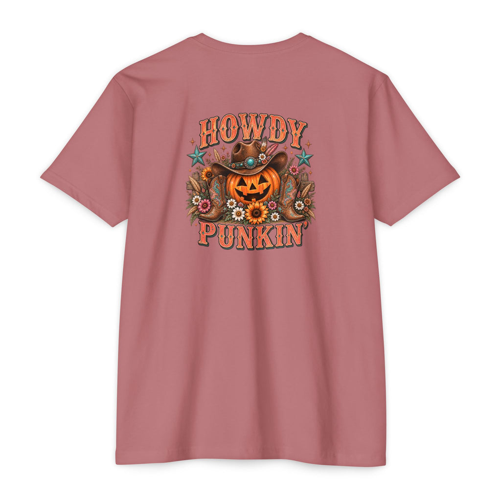 Howdy Punkin' Halloween Western Graphic Tee | Cute Cowgirl Fall Shirt