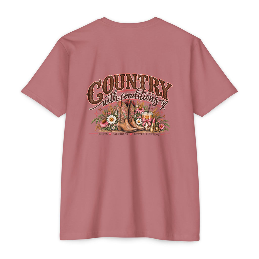 Country, With Conditions Western Graphic Tee