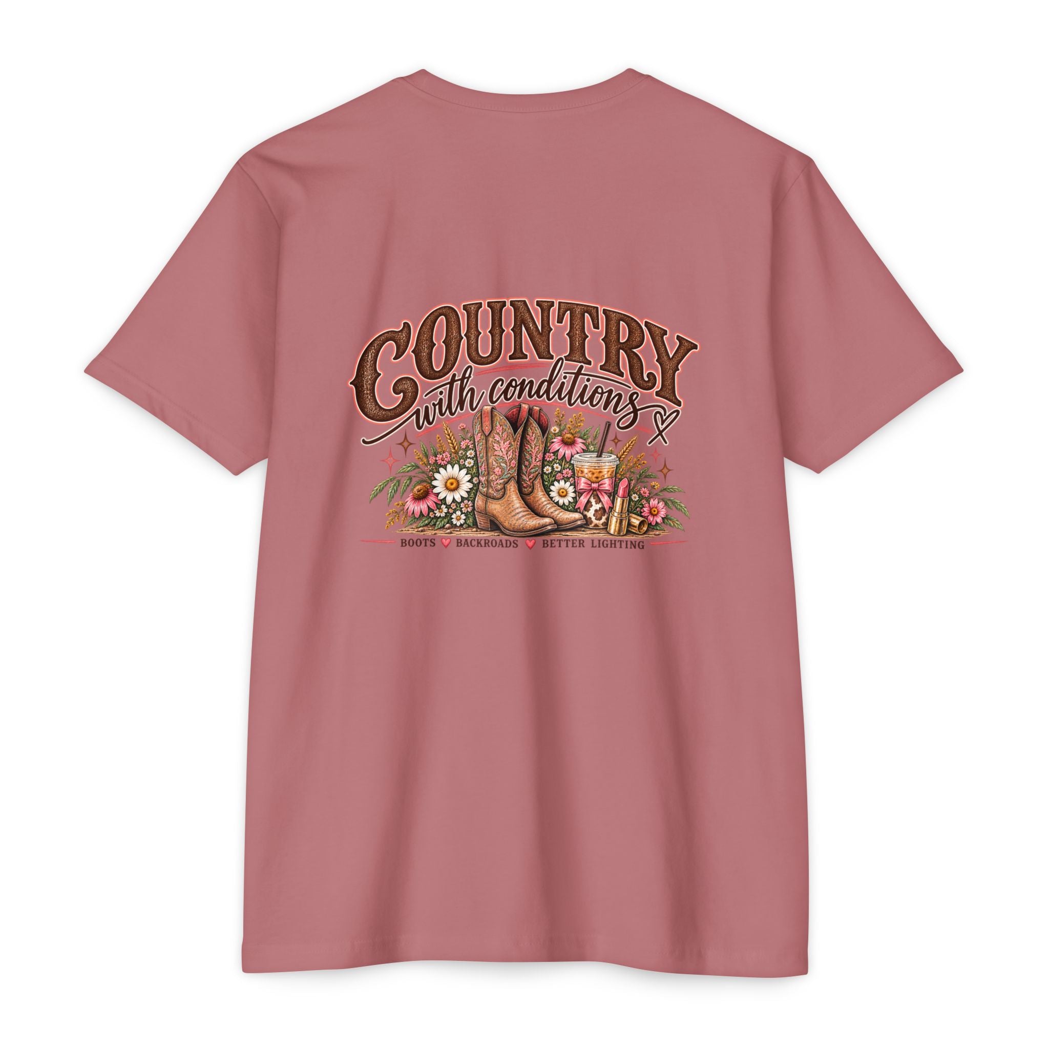 Country, With Conditions Western Graphic Tee