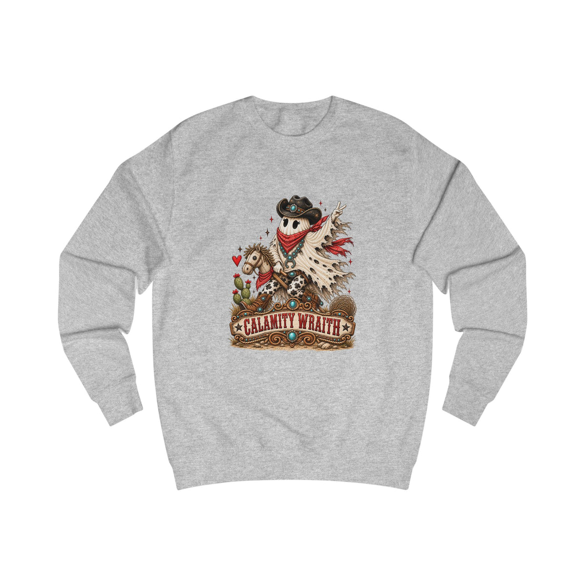 Calamity Wraith Western Ghost Sweatshirt | Wild Boo Bunch Halloween Cowgirl