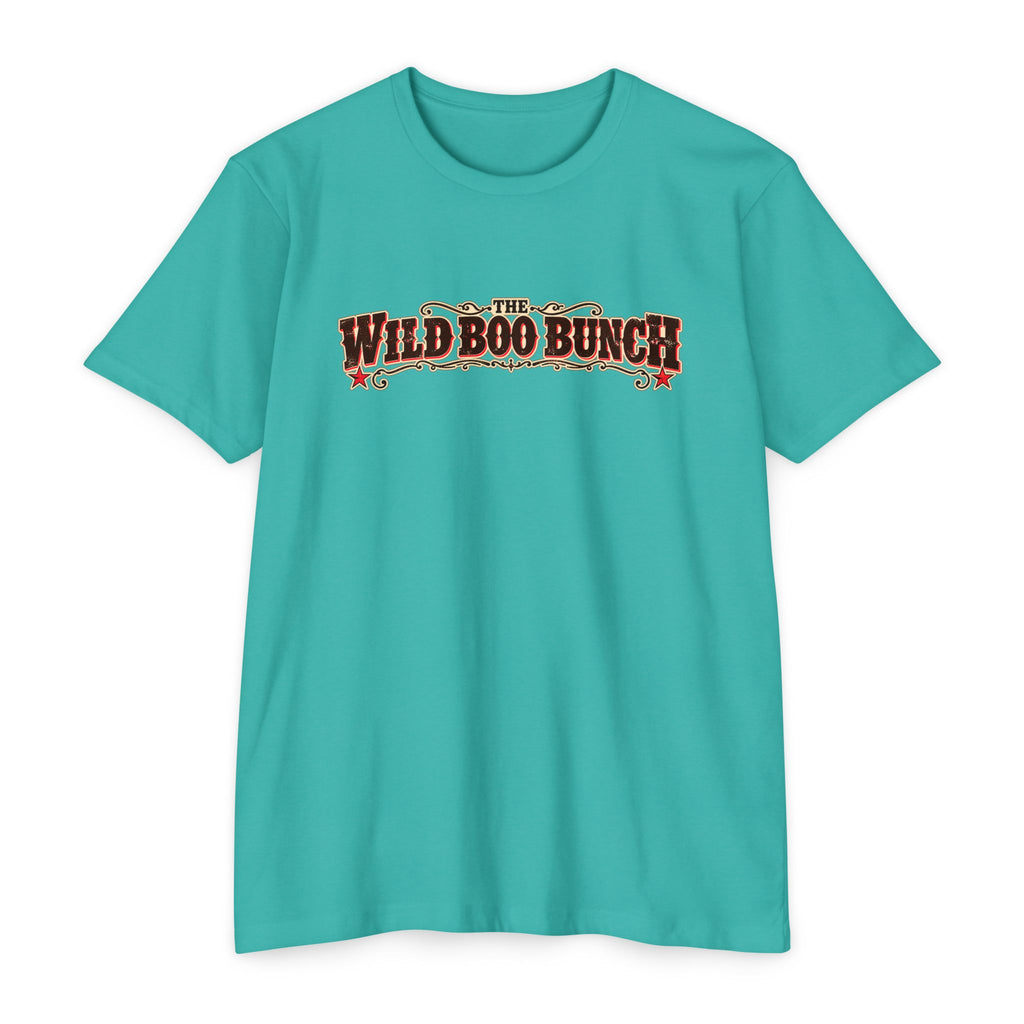 Wild Boo Bunch Wanted Poster T-Shirt | Western Halloween Ghost Tee