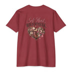 Soft Heart Wild Streak Western Graphic Tee | Cowgirl Bow & Turquoise Heart Shirt