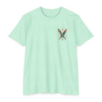 Pretty Wild Western Graphic Tee | Pink Cowgirl Boots & Turquoise Shirt