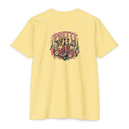 Pretty Wild Western Graphic Tee | Pink Cowgirl Boots & Turquoise Shirt