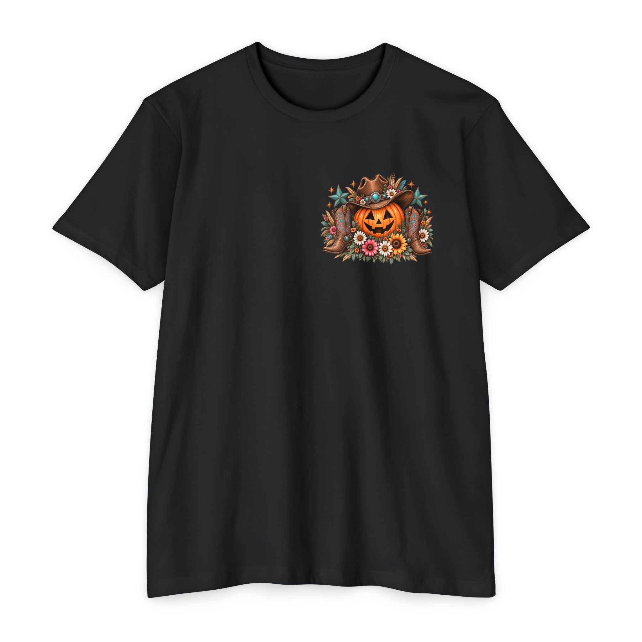 Howdy Punkin' Halloween Western Graphic Tee | Cute Cowgirl Fall Shirt