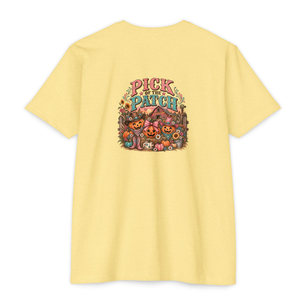 Pick of the Patch Western Halloween Graphic Tee | Cute Cowgirl Pumpkin Shirt