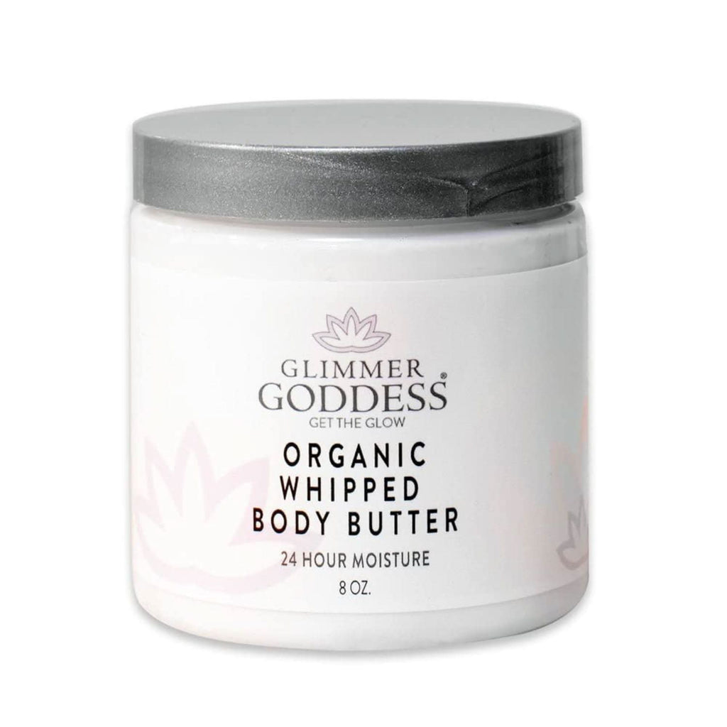 Glimmer Goddess Organic Whipped Body Butter - Honeysuckle