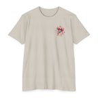 Soft Heart Wild Streak Western Graphic Tee | Cowgirl Bow & Turquoise Heart Shirt