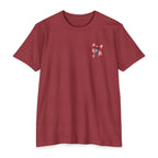 Soft Heart Wild Streak Western Graphic Tee | Cowgirl Bow & Turquoise Heart Shirt