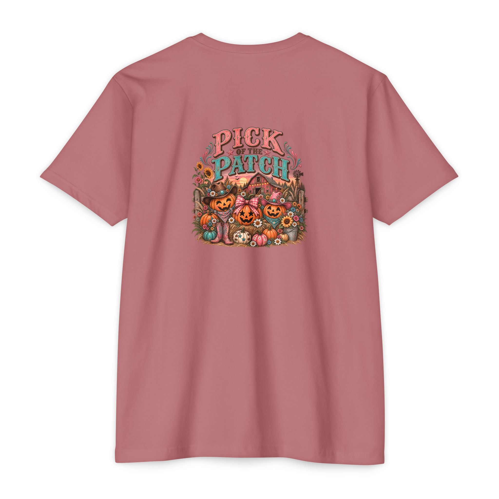 Pick of the Patch Western Halloween Graphic Tee | Cute Cowgirl Pumpkin Shirt