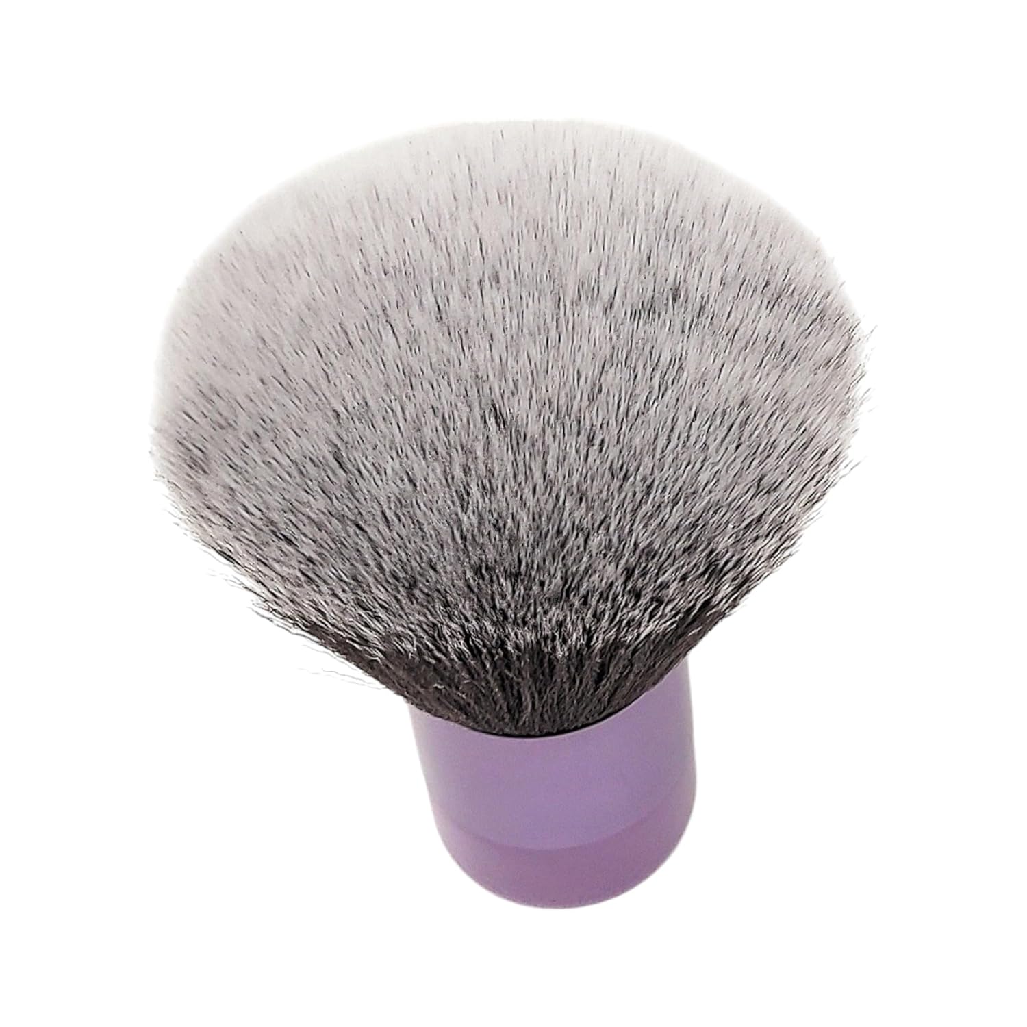 Luxurious and Very Large Soft Fluffy Powder Brush, Use as a Spray Tan Finishing Tool, Multipurpose Face and Body Barber and Beauty Tool, Large Kabuki Brush by BevyGold (Violet) (#9)