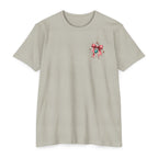 Soft Heart Wild Streak Western Graphic Tee | Cowgirl Bow & Turquoise Heart Shirt
