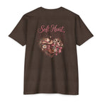 Soft Heart Wild Streak Western Graphic Tee | Cowgirl Bow & Turquoise Heart Shirt