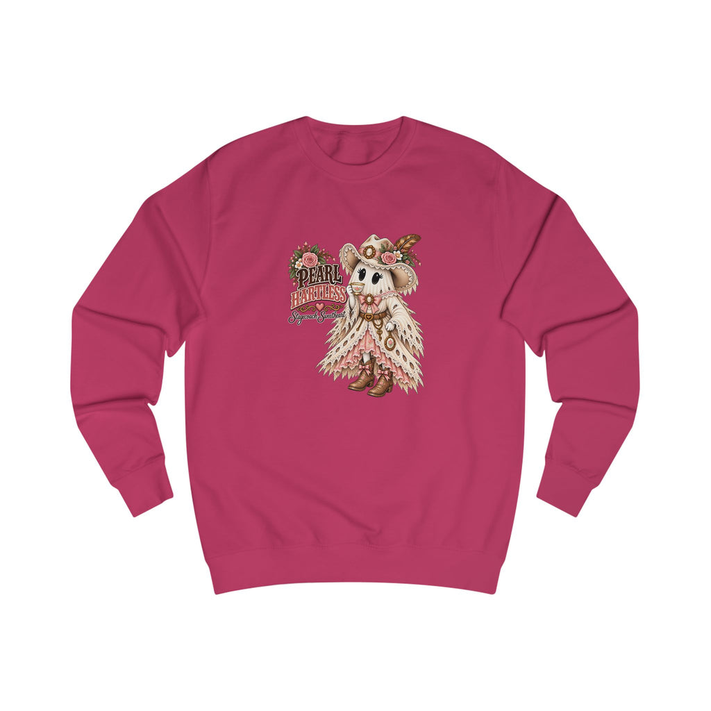 Pearl Hartless Stagecoach Sweetheart Sweatshirt | Cute Western Halloween Crewneck