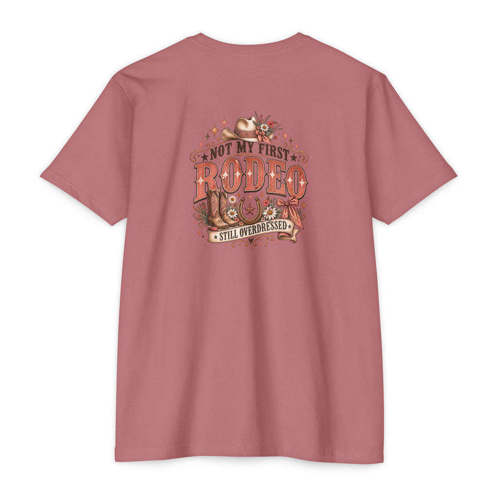 Not My First Rodeo — Still Overdressed Western Graphic Tee