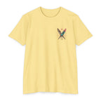 Pretty Wild Western Graphic Tee | Pink Cowgirl Boots & Turquoise Shirt