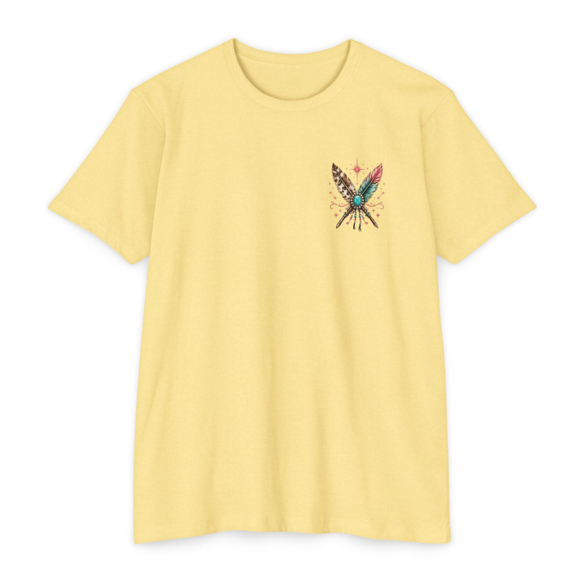 Pretty Wild Western Graphic Tee | Pink Cowgirl Boots & Turquoise Shirt