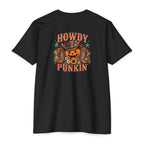 Howdy Punkin' Halloween Western Graphic Tee | Cute Cowgirl Fall Shirt