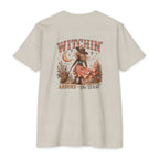 Witchin’ Around the West Western Halloween Cowgirl Graphic Tee