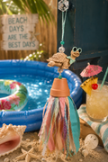 Sheldon on Vacation — Whimsical Turtle Hanging Décor