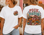 Pick of the Patch Western Halloween Graphic Tee | Cute Cowgirl Pumpkin Shirt